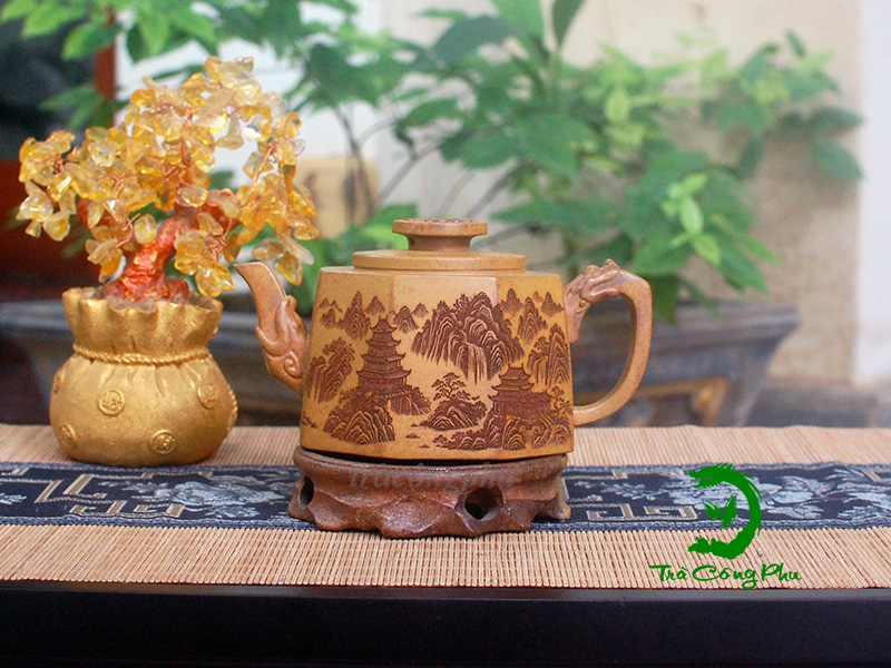 Ấm Tử Sa Giang Sơn Bát Phương – ATS1419